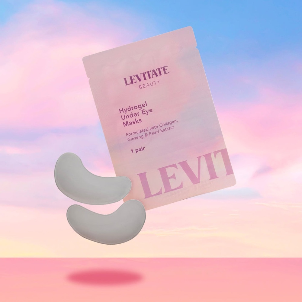 Levitate Beauty Cool & Hydrate Hydrogel Under Eye Masks - 3 Pairs